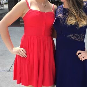 Express Red Sundress